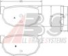 NISSA 44060P9690 Brake Pad Set, disc brake